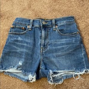 High Waisted Levi Shorts